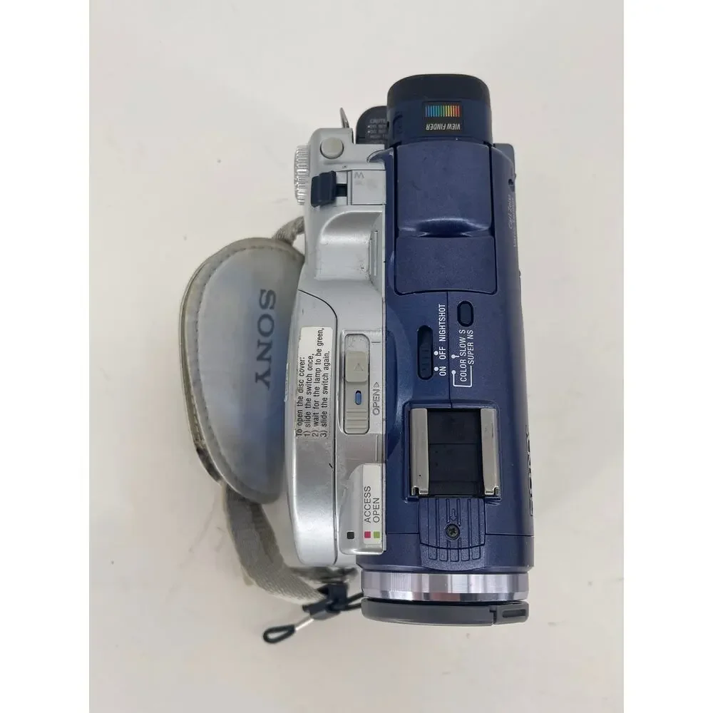 Sony Handycam DCR-DVD100 Digital Camcorder Mini DVD 120x Zoom Tested